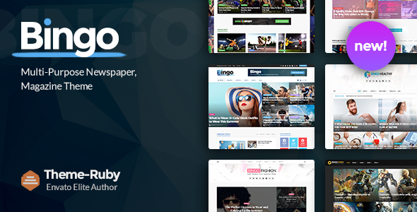 Premium WordPress Theme name: Bingo