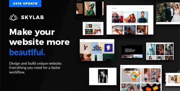 Premium WordPress Theme name: Skylab