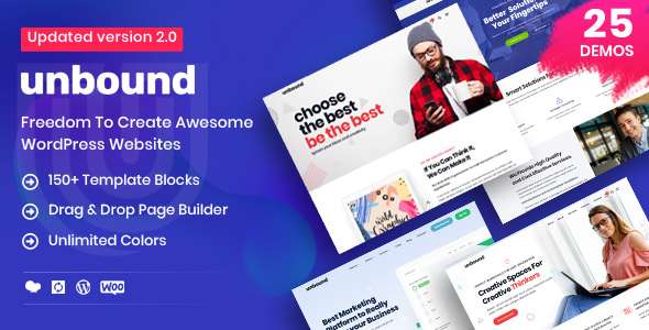 Premium WordPress Theme name: Unbound