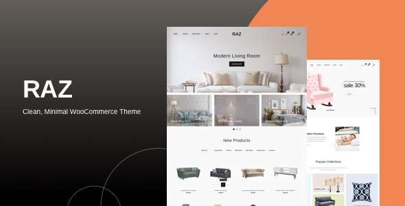 Premium WordPress Theme name: Raz