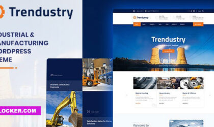 Premium WordPress Theme name: Trendustry