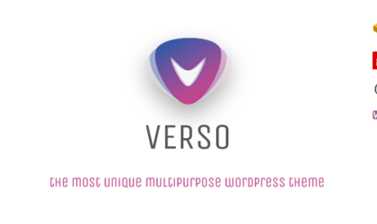 Premium WordPress Theme name: Verso