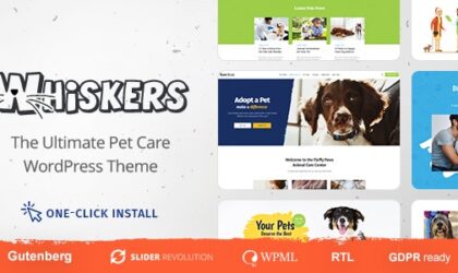 Premium WordPress Theme name: Whiskers