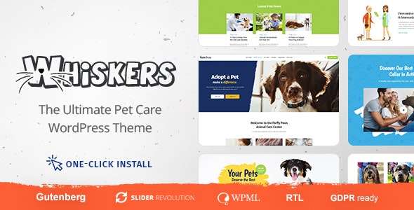 Premium WordPress Theme name: Whiskers