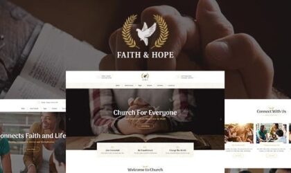 Premium WordPress Theme name: Faith