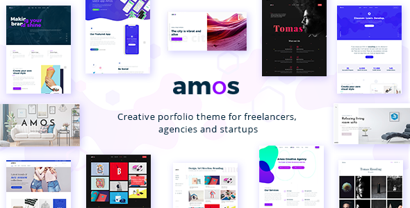 Premium WordPress Theme name: Amos