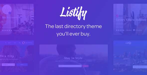 Premium WordPress Theme name: Listify