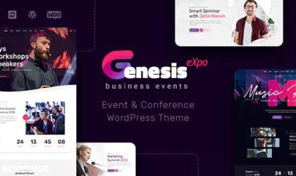 Premium WordPress Theme name: GenesisExpo