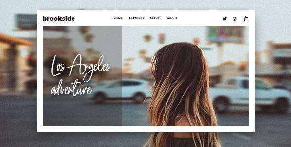 Premium WordPress Theme name: Brookside