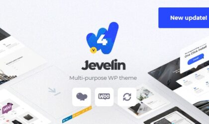 Premium WordPress Theme name: Jevelin