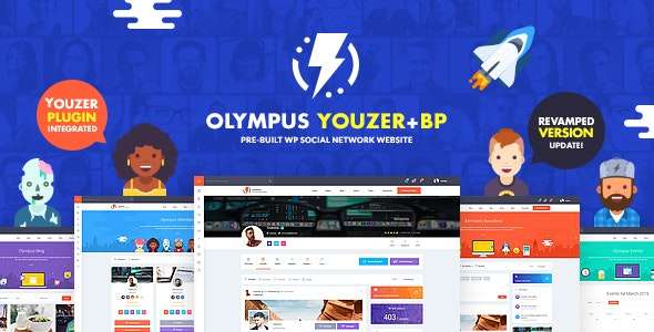 Premium WordPress Theme name: Olympus