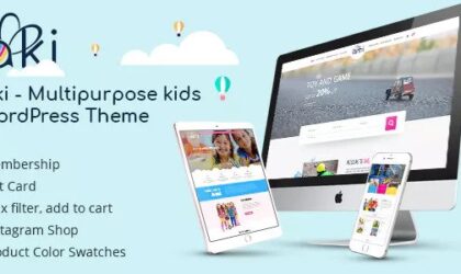 Premium WordPress Theme name: Aki