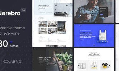 Premium WordPress Theme name: Norebro