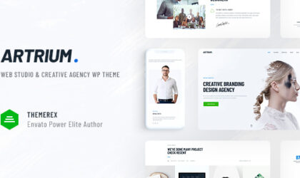 Premium WordPress Theme name: Artrium