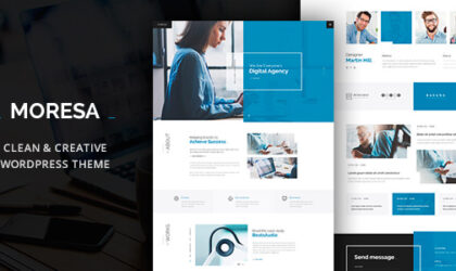 Premium WordPress Theme name: Moresa