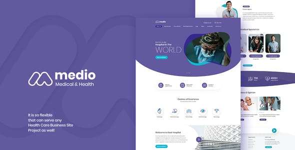 Premium WordPress Theme name: Medio