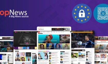 Premium WordPress Theme name: TopNews