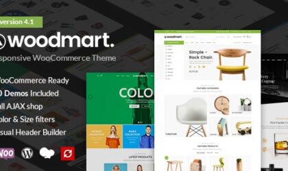 Premium WordPress Theme name: WoodMart