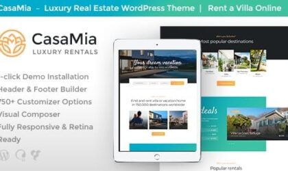 Premium WordPress Theme name: CasaMia