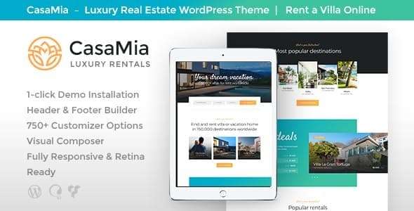 Premium WordPress Theme name: CasaMia