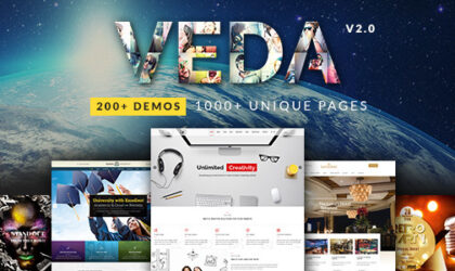 Premium WordPress Theme name: VEDA