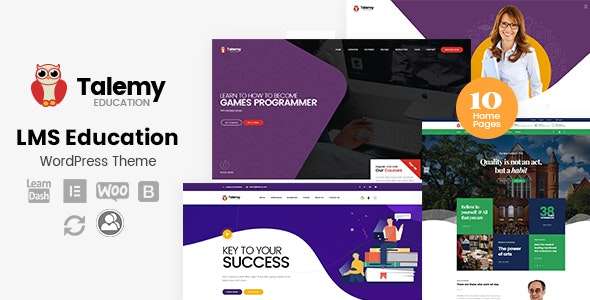 Premium WordPress Theme name: Talemy