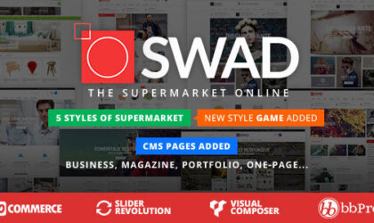 Premium WordPress Theme name: Oswad