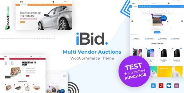 Premium WordPress Theme name: iBid