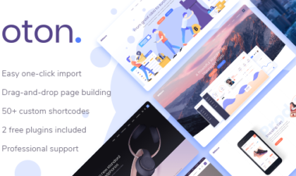 Premium WordPress Theme name: Foton