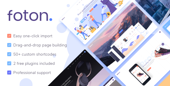 Premium WordPress Theme name: Foton