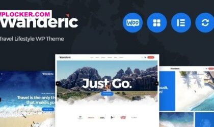 Premium WordPress Theme name: Wanderic