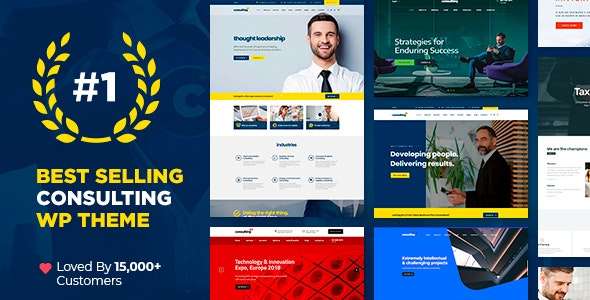 Premium WordPress Theme name: Consulting