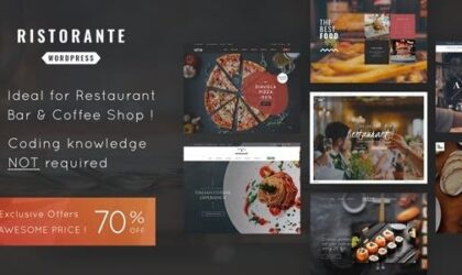 Premium WordPress Theme name: Ristorante