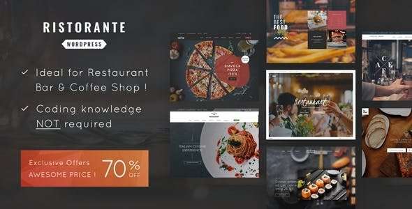 Premium WordPress Theme name: Ristorante