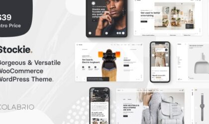 Premium WordPress Theme name: Stockie