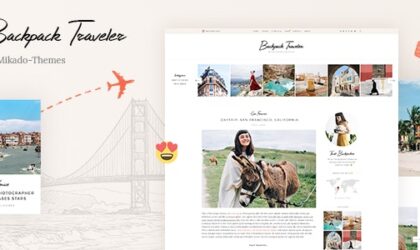 Premium WordPress Theme name: Backpack