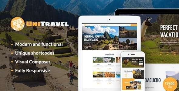 Premium WordPress Theme name: UniTravel