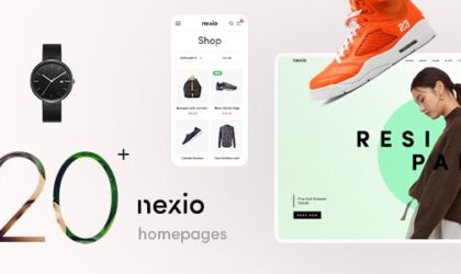 Premium WordPress Theme name: Nexio