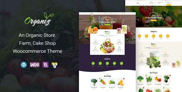 Premium WordPress Theme name: Organiz