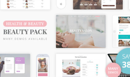 Premium WordPress Theme name: Beauty