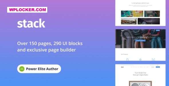 Premium WordPress Theme name: Stack