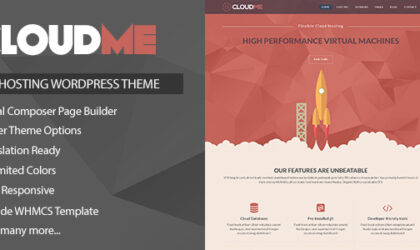 Premium WordPress Theme name: Cloudme