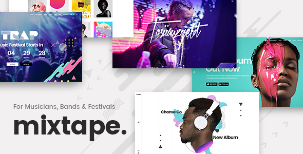 Premium WordPress Theme name: Mixtape