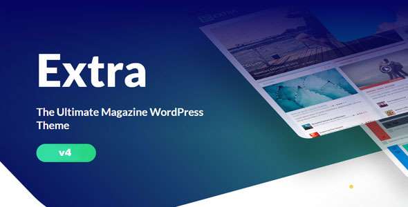 Premium WordPress Theme name: Extra