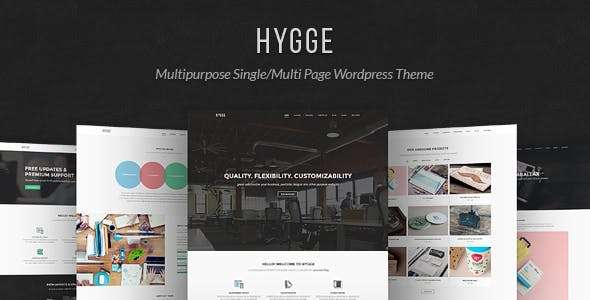 Premium WordPress Theme name: Hygge