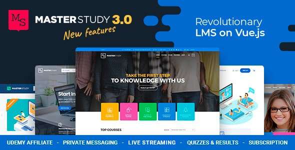 Premium WordPress Theme name: Masterstudy