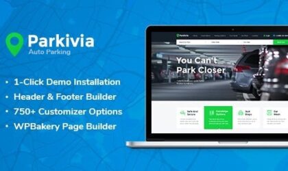 Premium WordPress Theme name: Parkivia