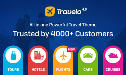 Premium WordPress Theme name: Travelo