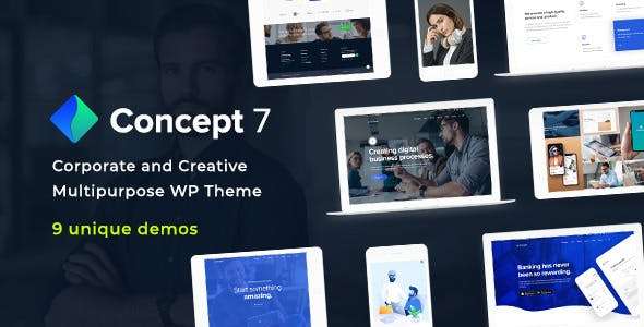 Premium WordPress Theme name: Concept